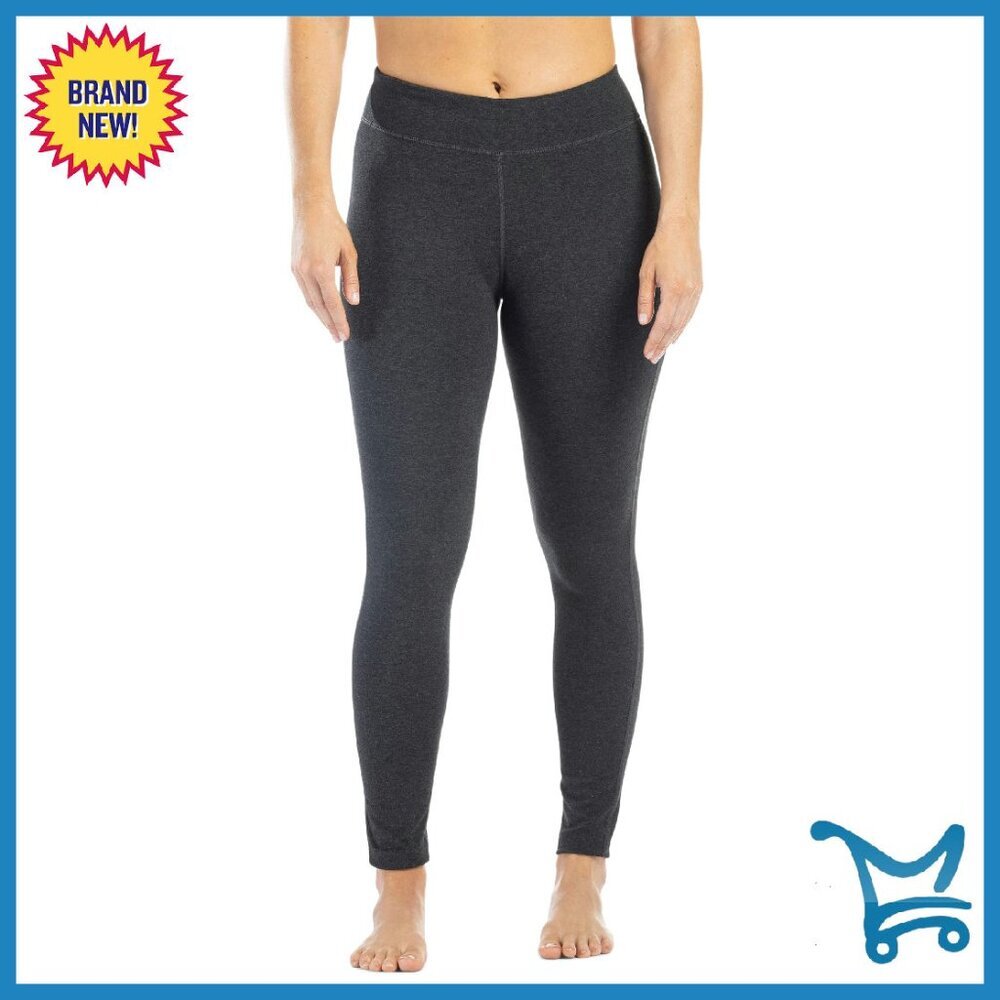 Ecofabric Yoga Leggings Mid-Rise Ankle Length Key Pocket